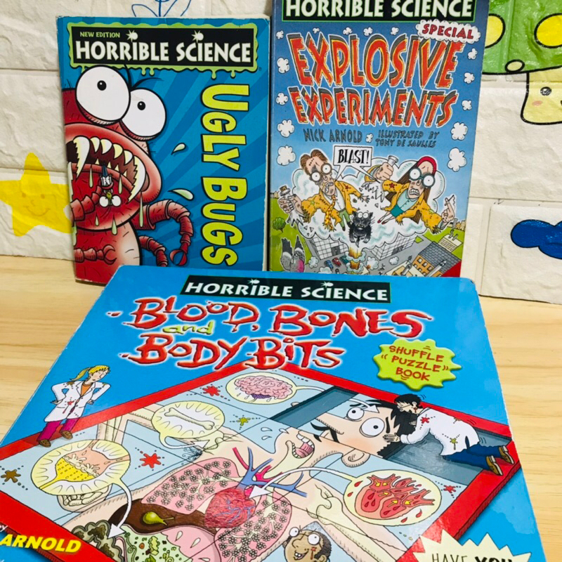 Horrible science รวมปก board book ,ปกอ่อนมือสอง-BC3 | Shopee Thailand