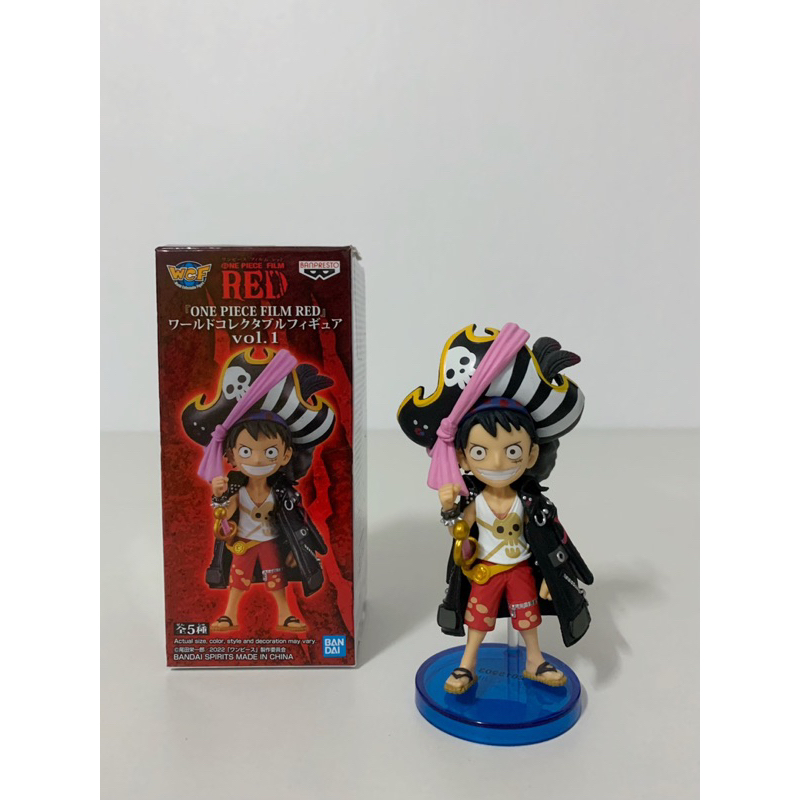 ลูฟี่ wcf film red the movie แท้!! แถมกล่องฟรี หมวก+ชุด เท่ห์มากก สวย ...