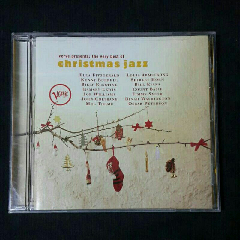 Cd ซีดีเพลง verve presents the very best of Christmas Jazz Shopee