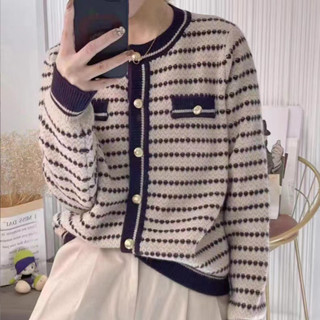 Aurora cardigan เสื้อหนาวไหมพรมสไตล์เกาหลี TS1672