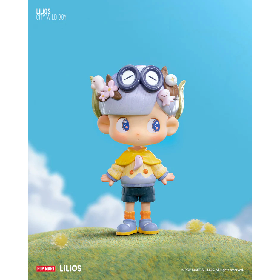 พร้อมส่งจากไทย) POP MART LiLiOS City Wild Boy Series เลือกตัว เช็ค