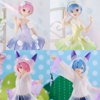 (ของแท้ 🇯🇵/พร้อมส่ง 🚚) รวมมิตรฟิกเกอร์ Re:Zero - Rem &amp; Ram