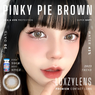 🔥คอนแทคเลนส์✨ขนาดมินิ✨Brown✨ Pinky Pie (Luxzylens)