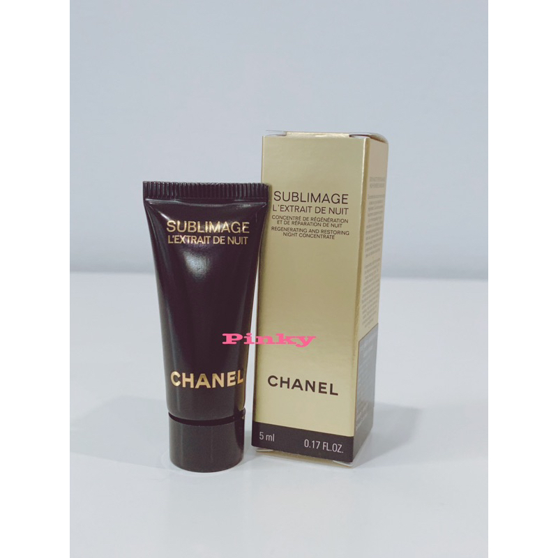 Chanel sublimage L'extrait de nuit regenerating concentrate , Beauty &  Personal Care, Face, Face Care on Carousell