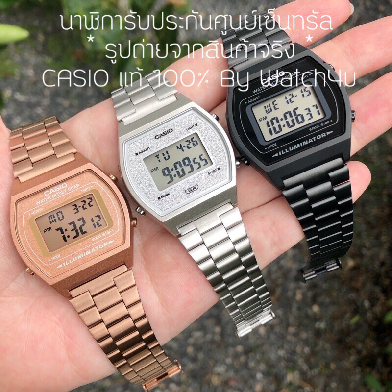 casio-ของแท้-cmg-แท้-นาฬิกาข้อมือ-ของแท้-นาฬิกาดิจิตอล-a168wa-b640wc-la670wa-ประกันศูนย์-cmg-1-ปีเต็ม