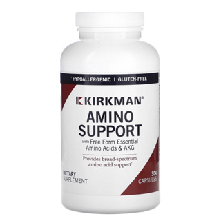 Kirkman® Proprietary Amino Support Blend 3360mg +Calcium Phosphorus 304capsules