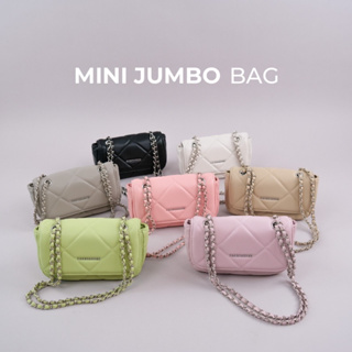 (ใส่โค้ด DBAV250 ลด134.-)  Mini Jumbo Bag กระเป๋าสะพายข้าง (สายสะพายยาว 86 ซม.)