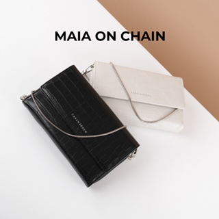(ใส่โค้ด DBAV250 ลด134.-) [MOC] Maia On Chain กระเป๋าใส่มือถือแนวนอน