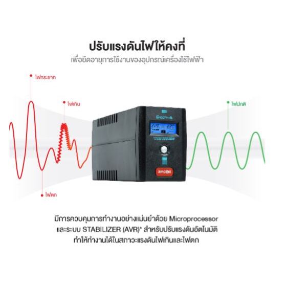 zircon-smooth-a-1000va-550w-line-interactive-ups-smooth-a-1000va-550w-digital-display-tower-type