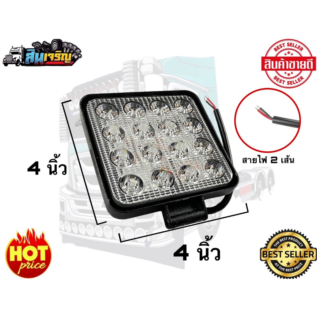 ไฟสปอร์ตไลท์-ไฟถอย-led-ใช้ไฟ-24v