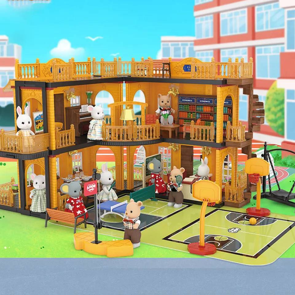 👑พร้อมส่งจากไทย👑Koala Town ชุดโรงพยาบาล ชุดโรงเรียน Set ใหญ่..ของเล่น ...