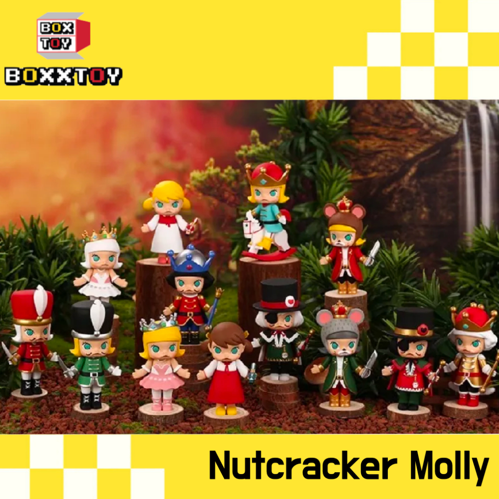 🌈 Nutcracker Molly 🌈Nutcracker Molly Molly ค่าย popmart blind boxs
