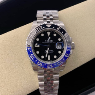 นาฬิกา Rolex รุ่น GMT Master II  Top Swiss โรงงาน: EW  Factory V2 Cal 3285 ใส่สลับแท้