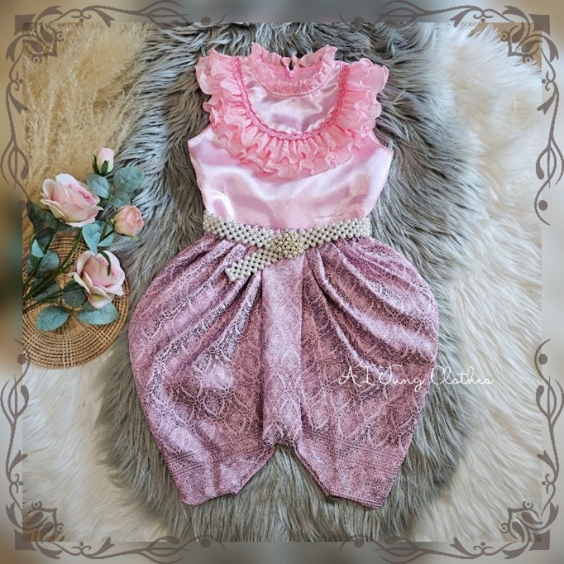 ชุดไทยเด็ก รุ่นชวนชม ใส่ไปโรงเรียน-ลอยกระทง AI Jung Clothes น่ารักคุ้มค่า มุมมองที่ 6