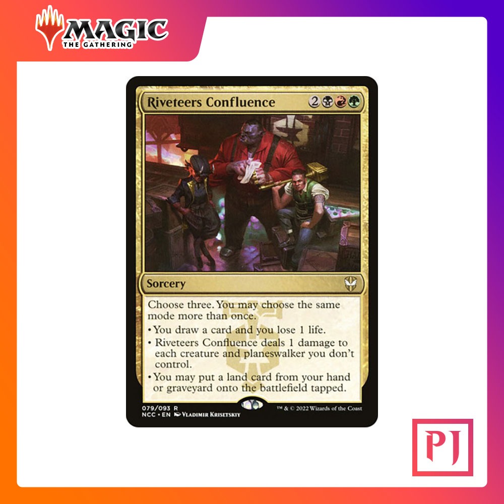 [MTG] Riveteers Confluence [NCC] [MULTI] [RARE] [NORMAL] [ENG] (การ์ดเม