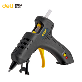 Deli ปืนยิงกาวร้อน ปืนยิงกาวไฟฟ้า 40 w สำหรับแท่งกาว 7 mm กาวร้อนอย่างดี Hot Melt Glue Gun