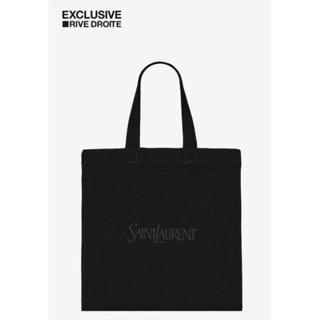 saint laurent tote bag in fleece