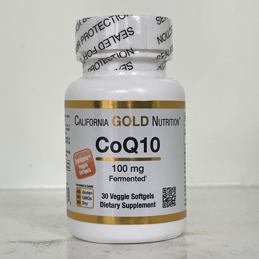 California Gold Nutrition CoQ10 100mg 30เม็ด ช่วยลดริ้วรอยและชะลอการ ...