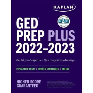 DKTODAY หนังสือ KAPLAN GED  PREP PLUS 2022-2023 ของแท้ 100% พร้อมส่ง