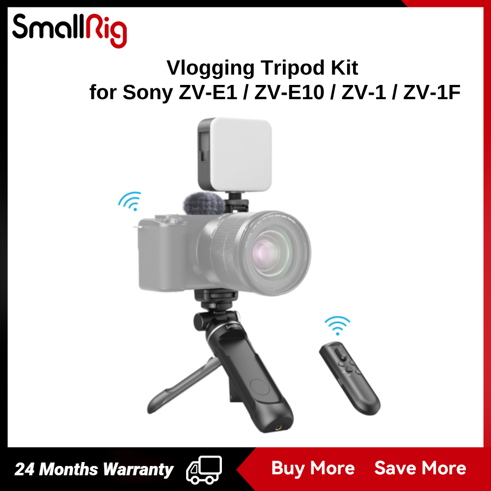 SmallRig Vlogging Tripod Kit for Sony ZVE1 / ZVE10 / ZV1 / ZV1F