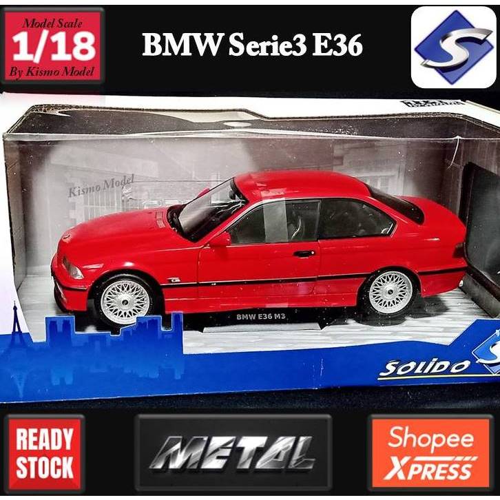 โมเดลรถE36 BMW E36 โมเดลรถ solido Model ขนาด สเกล scale 1:18 1/18 ราคา ...