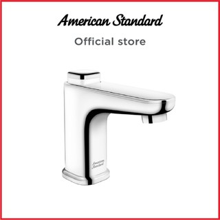 American Standard ก๊อกน้ำเย็นอ่างล้างหน้า รุ่น Easy Flo แบบกด สีโครม A-1823-10