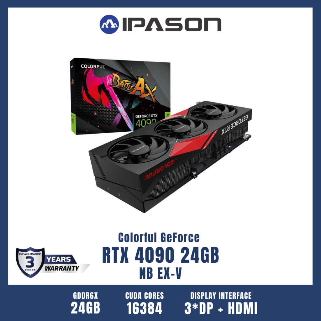 colorful-gpu-การ์ดจอ-geforce-rtx-4090-nb-ex-v-รับประกัน-3-ปี-โดย-devas-ipason