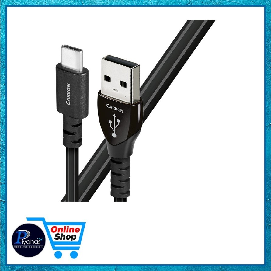 AUDIOQUEST : USB CARBON (C TO A) (USB 2.0) (0.75M)/piyanas electric/ปิ ...