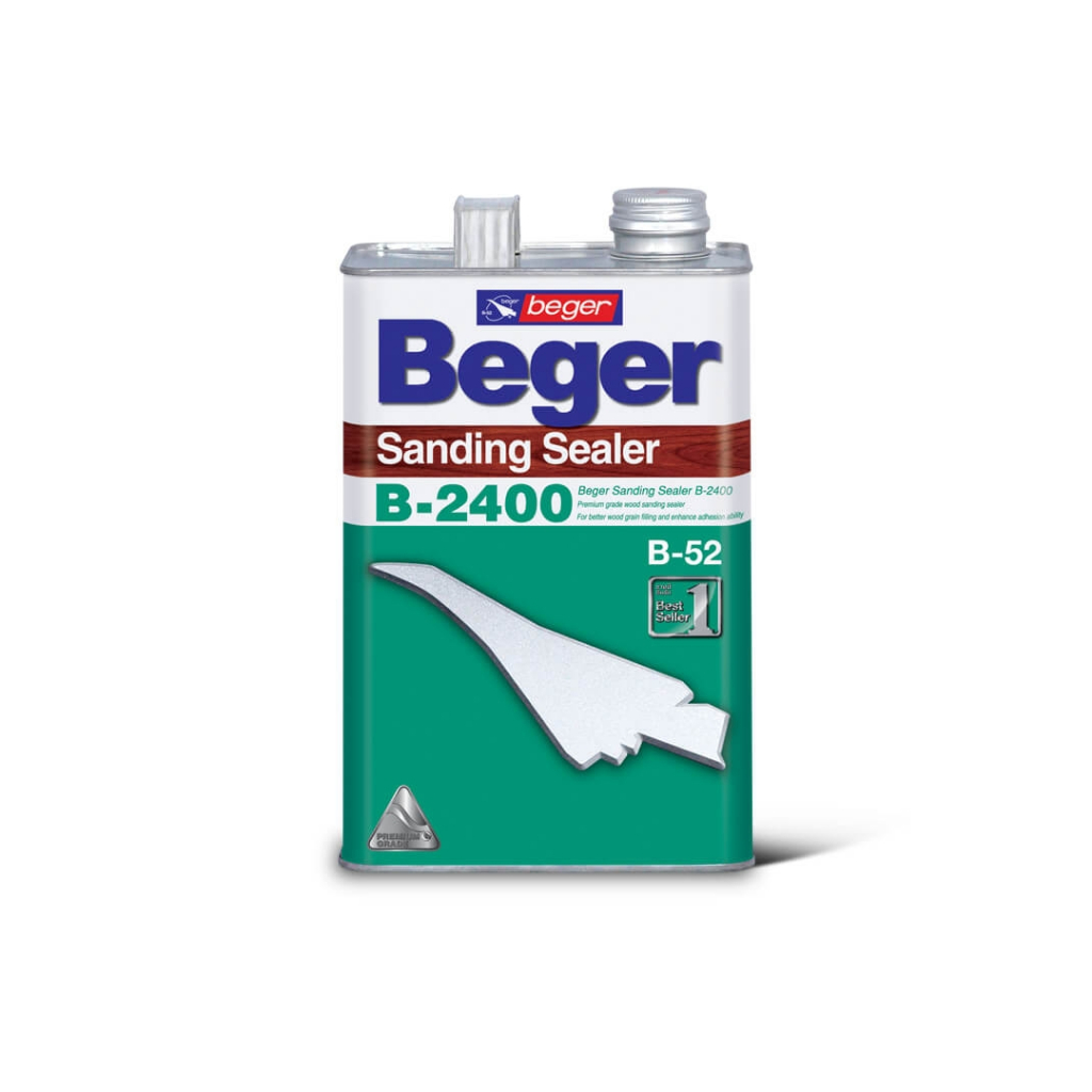 รองพื้นไม้ อุดร่องเสี้ยน เบเยอร์ แซนดิ้ง ซีลเลอร์ บี2400 Beger Sanding Sealer B2400 ขนาดแกลลอน