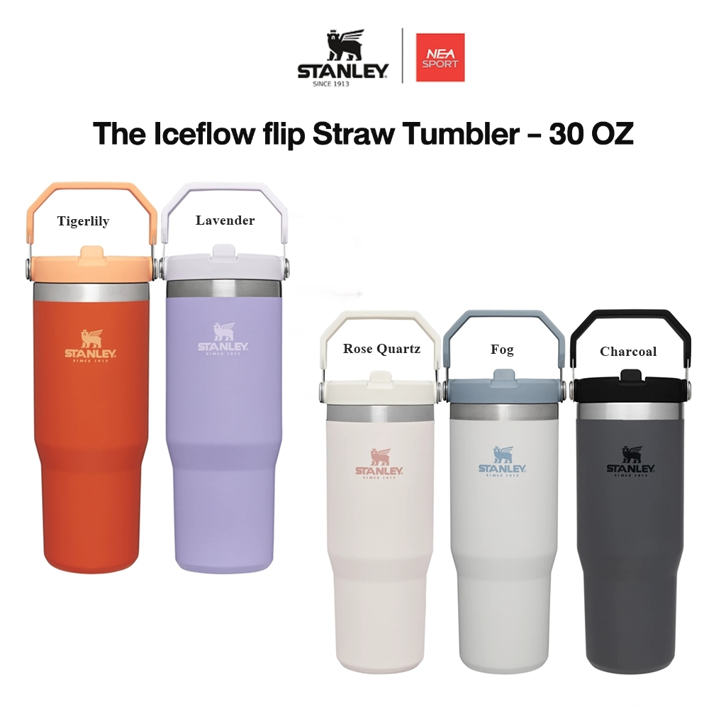 Stanley Iceflow Flip Straw Tumbler 30 OZ - Fog