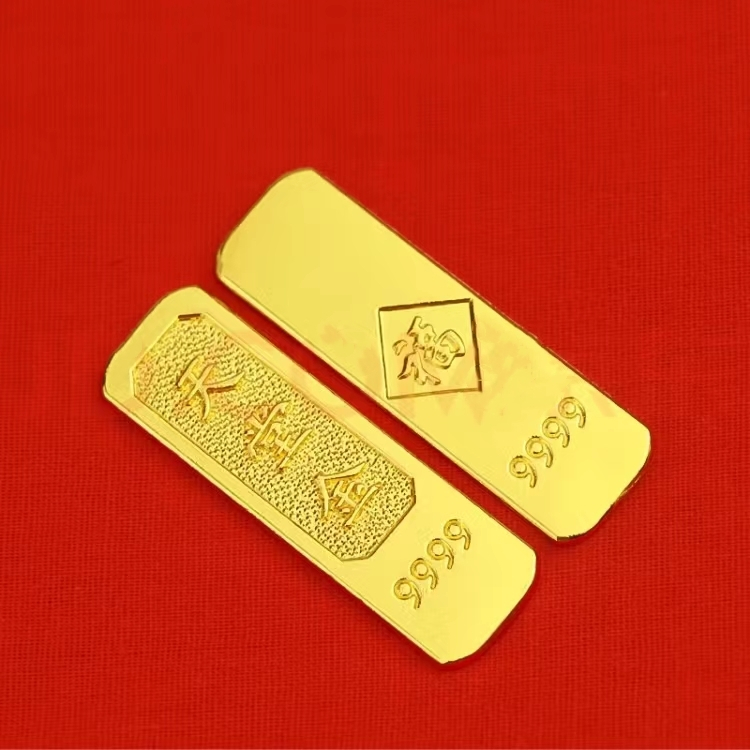 ทองโลหะแท่ง-ทอง-เป็นโลหะ-เหมือนจริง-เครื่องประดับทองคำแท่งทองฮวงจุ้ย-ของตกแต่ง