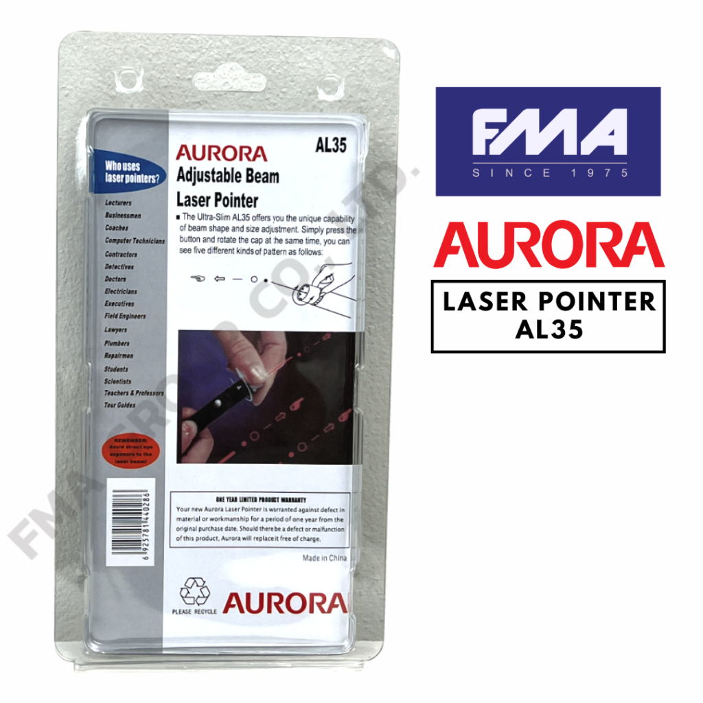 เลเซอร์พอยท์เตอร์ AURORA POINTER รุ่น AL35 | Shopee Thailand