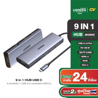 UGREEN USB-C Hub 10 in 1 (80133) - Ugreen Thailand
