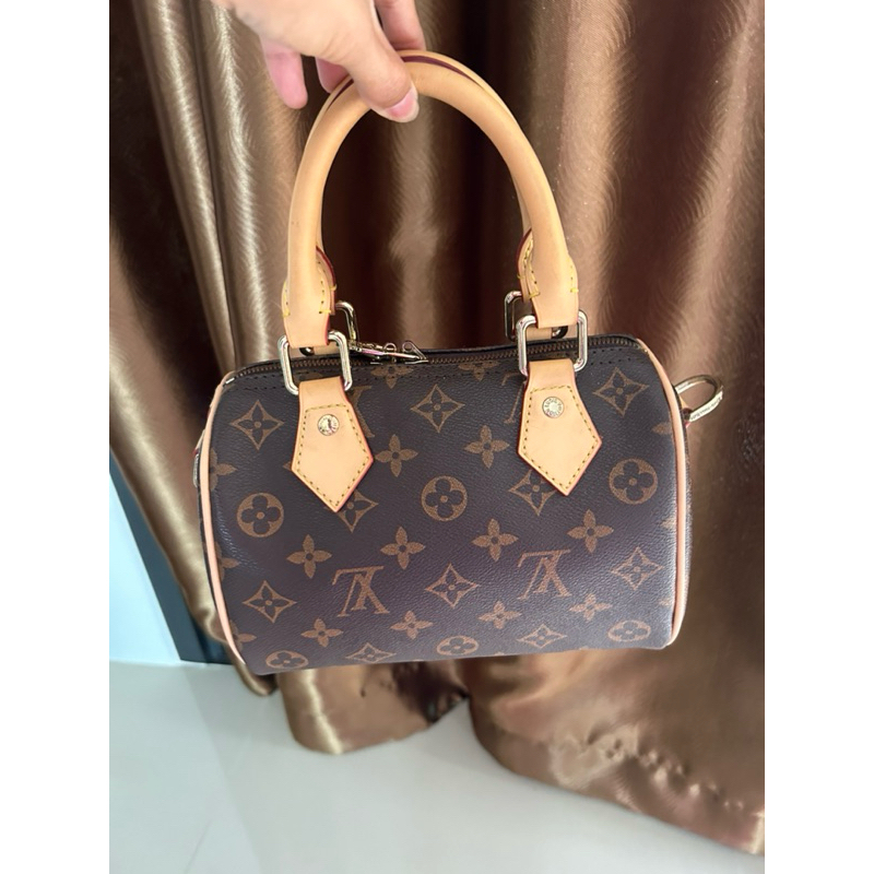 LV speedy size 8นิ้ว แคนวาสแท้ Shopee Thailand