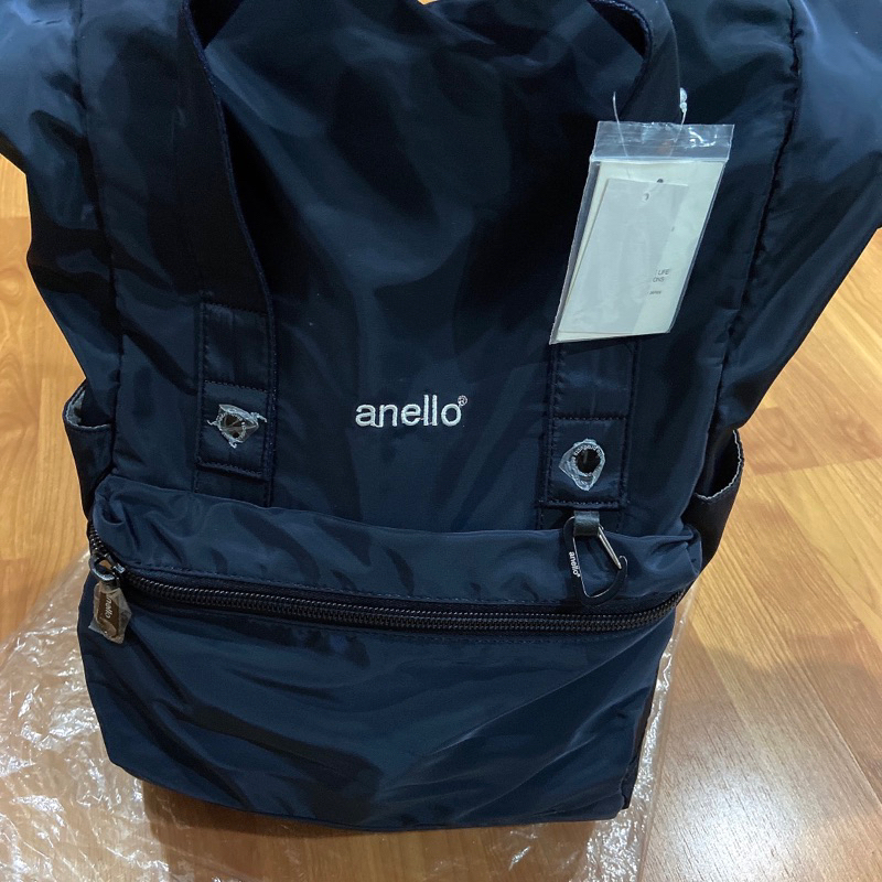 กระเป๋าเป้-anello-สีดำใบใหญ่ของแท้จากญี่ปุ่นค่ะ