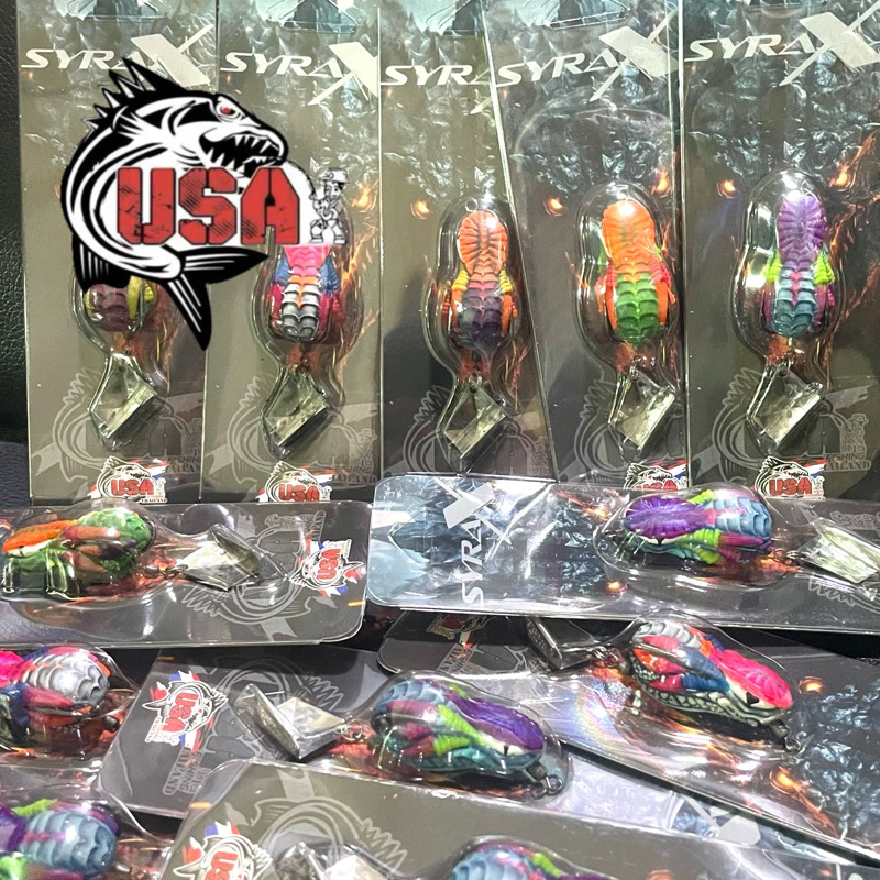 กบยางไซเร็ก USA รุ่น SYREX ขนาด 3.9 ซม. หนัก 8 กรัม | Shopee Thailand