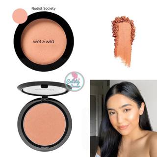 Wet n Wild Coloricon Blush •สี Nudist Society 6g. ปัดแก้มเว็ทเอ็นไวด์