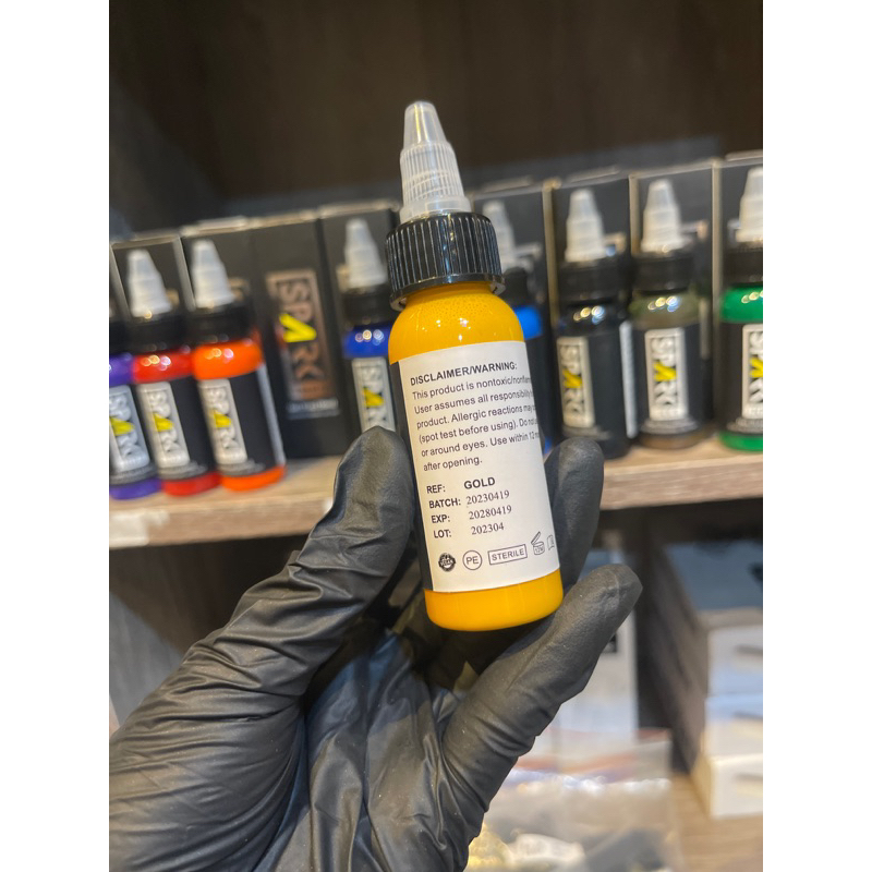 หมึกสำหรับหัดสัก SPARK INKS สีสวย ขนาด 30 ml. ( ร้านค้าในไทย) | Shopee ...