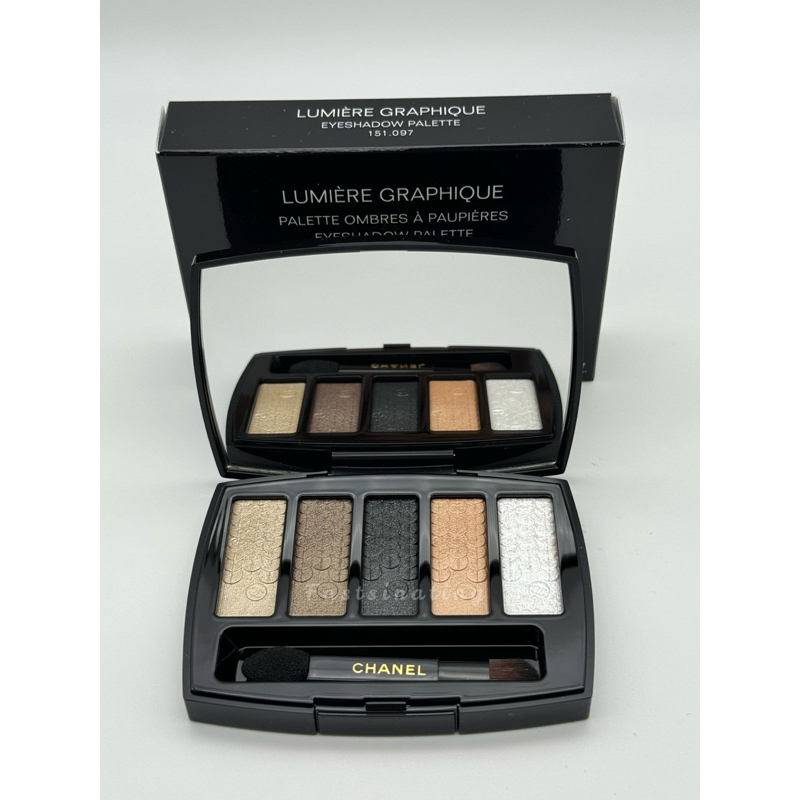 Chanel LUMIÈRE GRAPHIQUE Eyeshadow Palette ผลิต 06/66 | Shopee