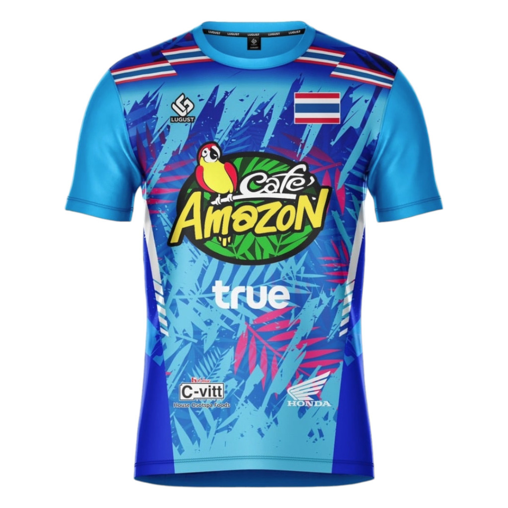 เสื้อกีฬา เสื้อบอล ลายอเมซอน LG-A007 Shopee Thailand
