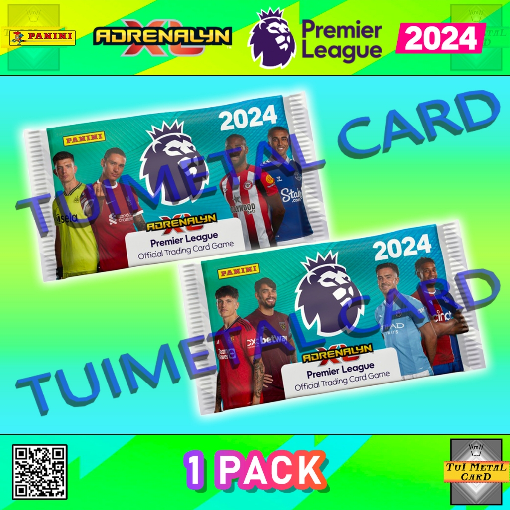 PANINI PREMIER LEAGUE 2024 ADRENALYN XL Card Pack ซองสุ่ม การ์ดสะสม
