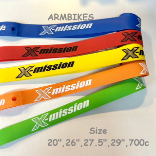 X-Mission เทปรองล้อ สำหรับจักรยานเสือหมอบ, เสือภูเขา, รถพับ 1 กล่อง มี 2 เส้น