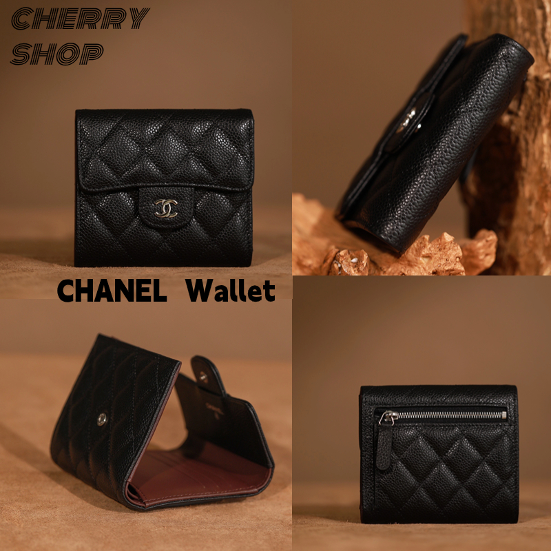 Shop CHANEL 2023-24FW CHANEL ☆Classic small flap wallet ☆AP0231