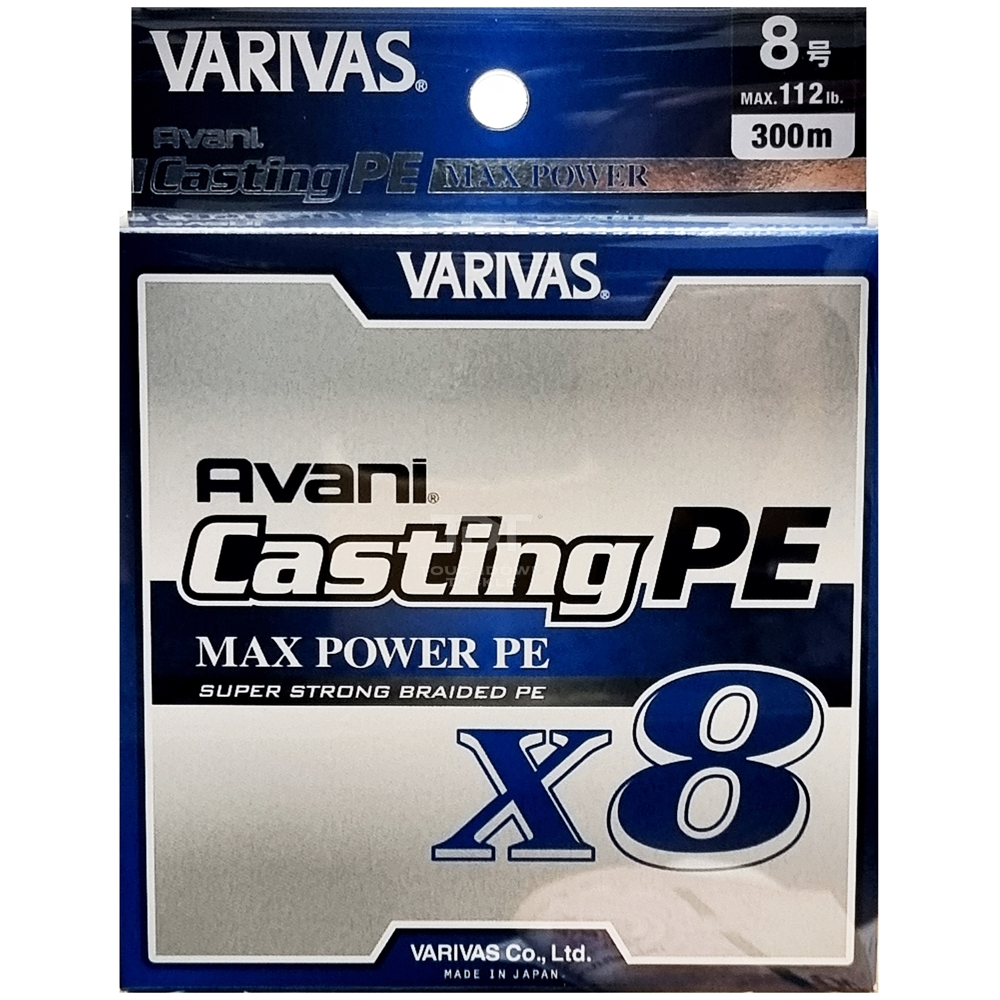 Varivas P.e Line Si-x Avani Casting Pe 300m P.e 5 (1185 X Varivas