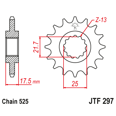 สเตอร์หน้า-cb400-cbr400rr-vfr400rr-rvf400