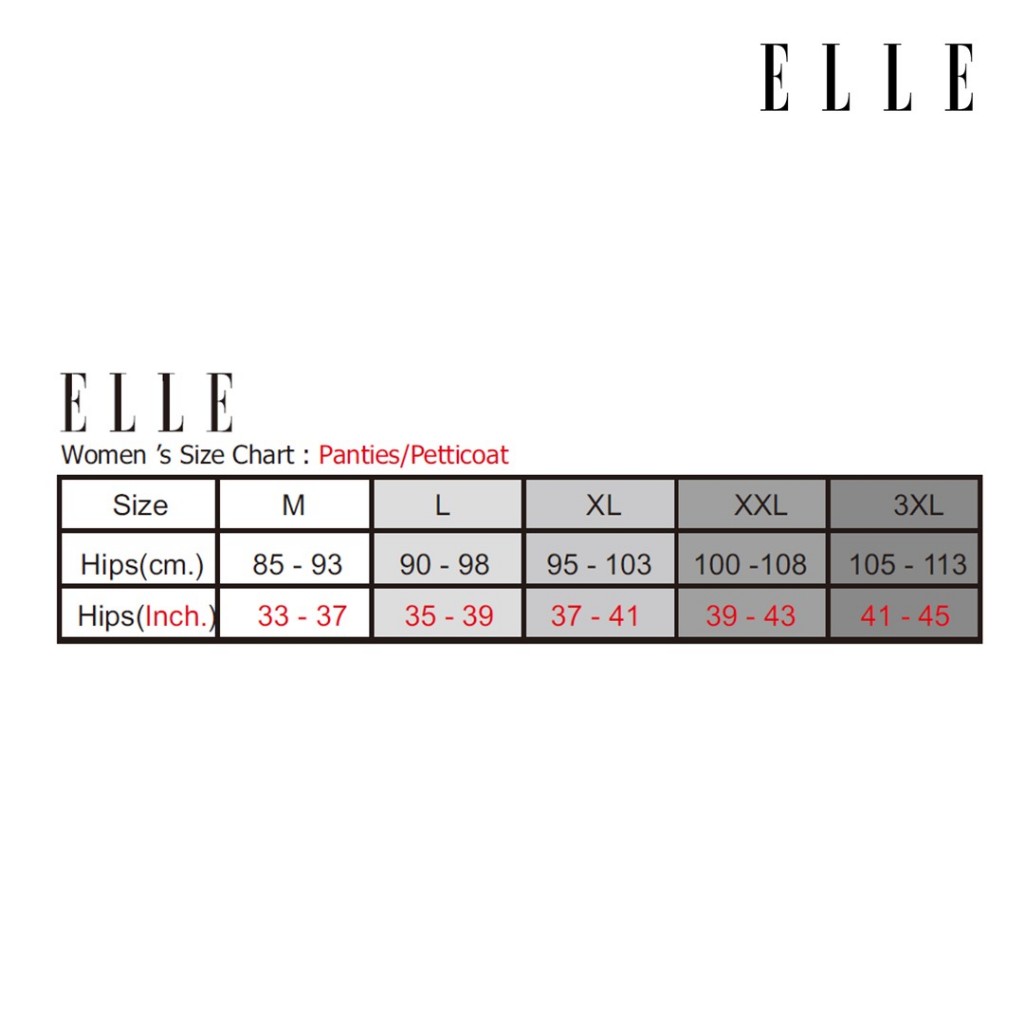 elle-lingerie-i-panty-กางเกงขาสั้นกันโป๊ผ้า-spendex-i-lp1103wh