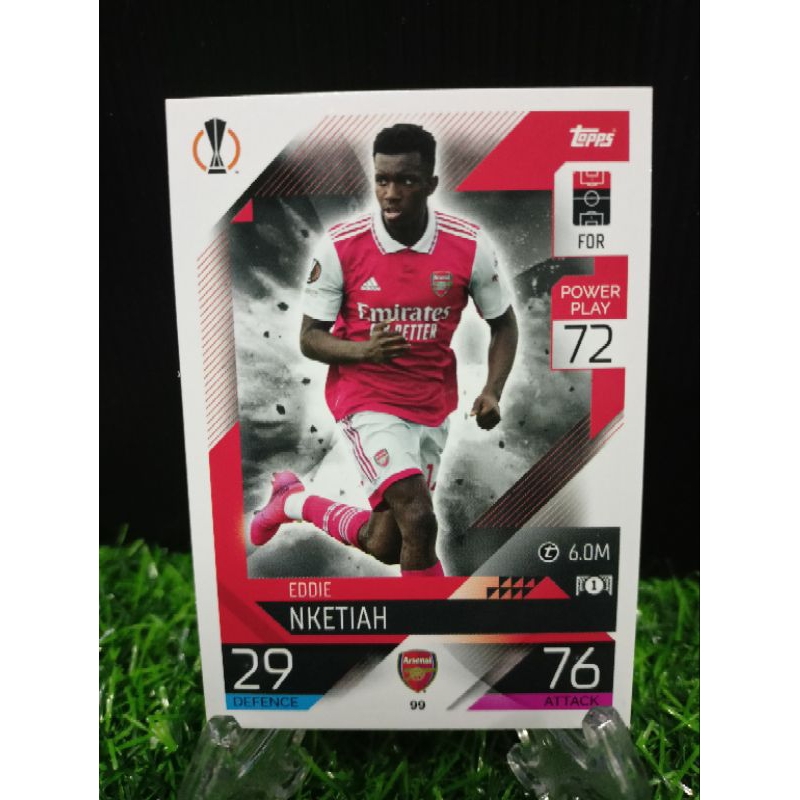 รวมการ์ด Base Match Attax Arsenal 2022/23 | Shopee Thailand