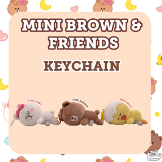 KEYCHIAN LYING BABY (LINE FRIENDS) พวงกุญแจรุ่นนอนหมอบ