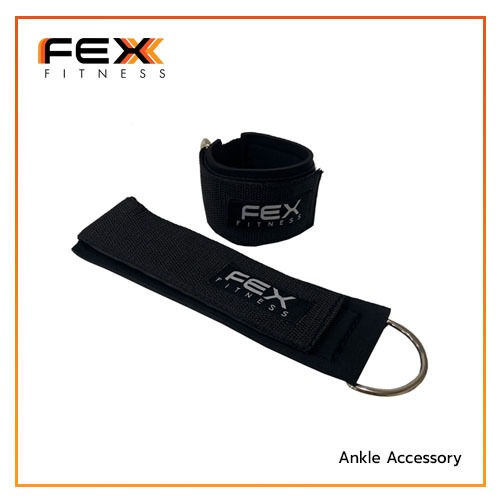 fex-fitness-ankle-accessory-สายรัดข้อเท้าอุปกรณ์เคเบิ้ล-จำหน่ายเป็นชิ้น