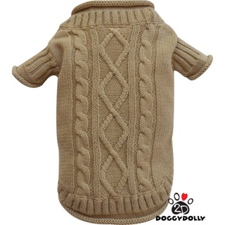 Pet cloths -Doggydolly  เสื้อผ้าแฟชั่น  สัตว์เลี้ยง  หมาแมว  กันหนาว winter Sweater  ไหมพรม ขนาดไซส์ 1-9 โล -  W435